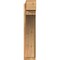 Ekena Millwork Thorton Block Rough Sawn Outlooker, Western Red Cedar, 8"W x 26"D x 38"H OUT08X26X38THR05RWR - alternate 2